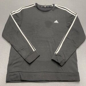 Adidas Sweater Mens XL Three Stripes Pullover‎ Crewneck Primegreen H09271